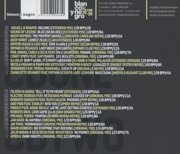 Blanco Y Negro DJ Culture Vol.09 1