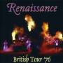 Renaissance - British Tour 76