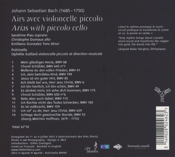 Arien Mit Violoncello Piccolo 1