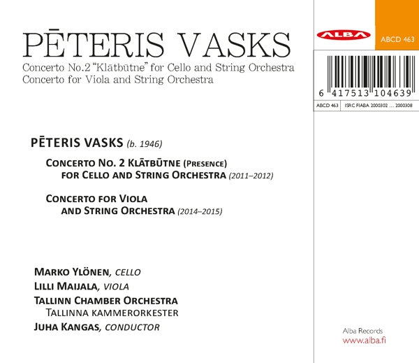 Concerto 2 Klatbutne for Cello & String Orch. 1