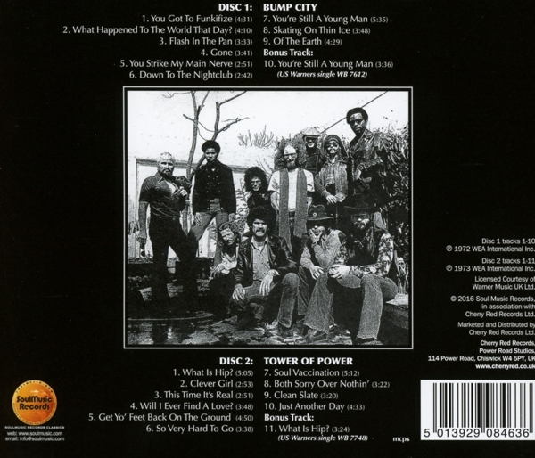 Bump City/ Tower Of Power (Expanded+ Remastered) 2