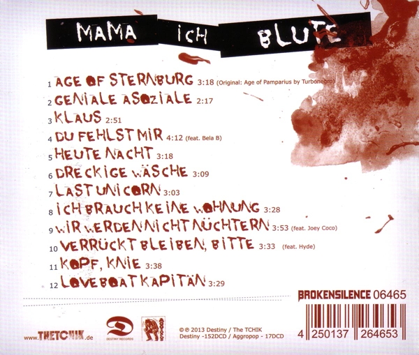Mama, Ich Blute (lim.Premium 1