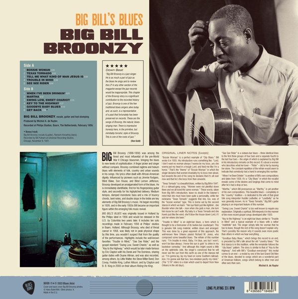 Big Bill Broonzy -Big Bill's Blues - LP Grooves.land/Playthek