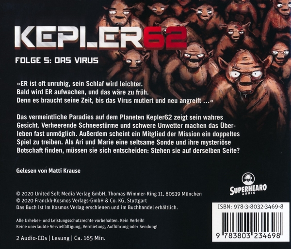 Folge 05: Der Virus (Das CD Hörbuch) 1