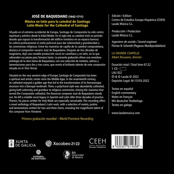 Música para la catedral de Santiago 1