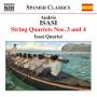 Isasi Quartet - Streichquartette 3+4
