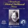 F. Schubert - First Prize Schubert Competition 2001