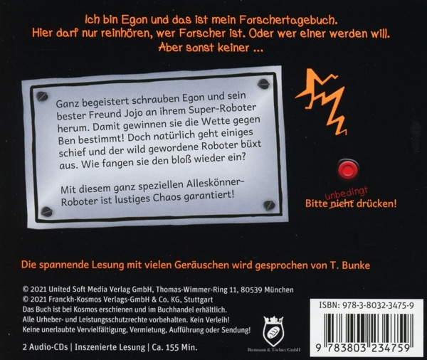 Niemals Den Roten Knopf Drücken 2 (Das CD Hörbuch) 1