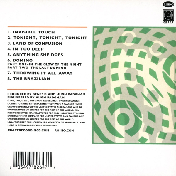 Invisible Touch(2007 Remeaster) 1
