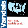 The Vandals - Hitler Bad,Vandals Good(Blue w/White Splatter 1LP)