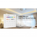 Miboxer - Synergy 21 LED Fernbedienung Smart Panel RGB-WW (RGB-CCT) 4 Zonen *Milight/Miboxer*