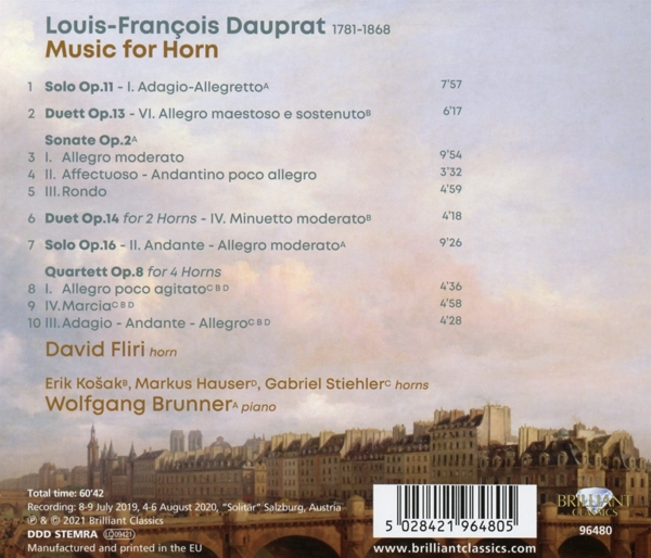 Dauprat:Music For Horn 1