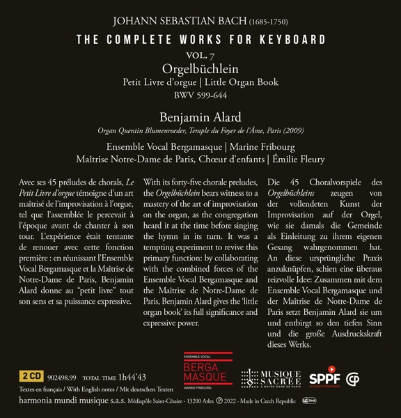 The Complete Works for Keyboard V.7 (Orgelbüchlein 1