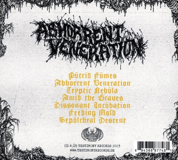 Abhorrent Veneration (Digipak) 1