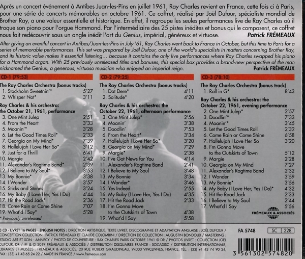 The Complete 1961 Paris Recordings 1