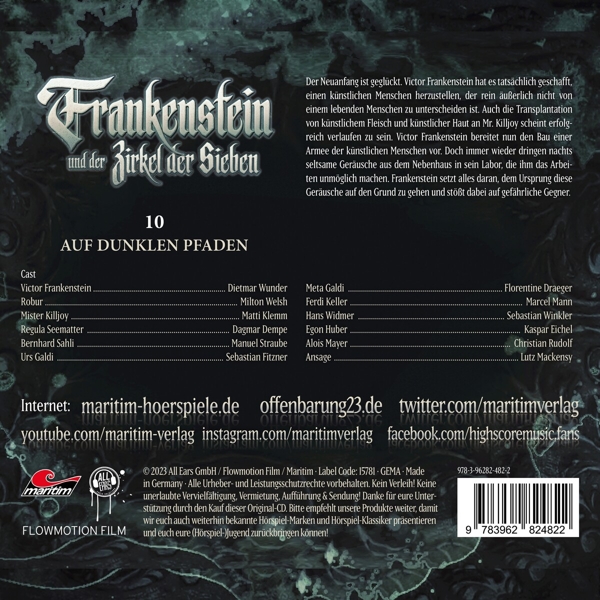 Frankenstein 10 - Auf Dunklen Pfaden 1