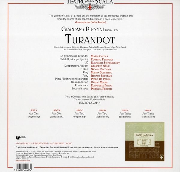 Turandot(3LPs) 1