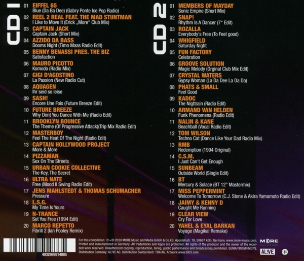 90s Club Mix Vol.4-The Ultimative Rave & Techno 1
