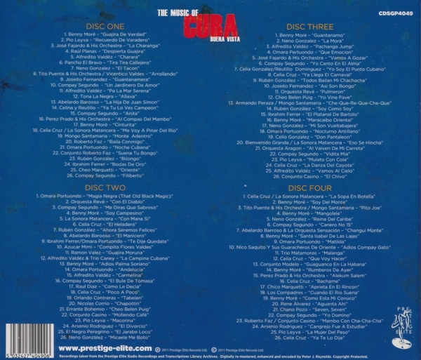 The Music of Cuba-Buena Vista 1