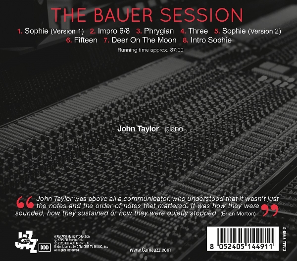 The Bauer Session 1