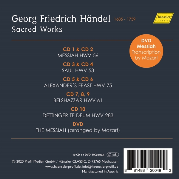 Händel, G.F.: Sacred Works 1