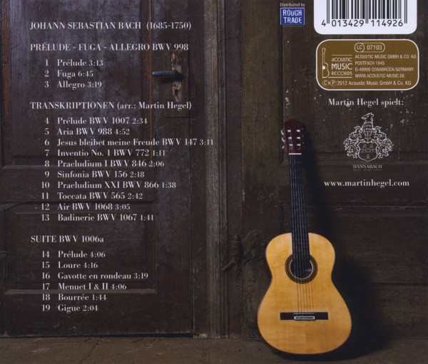 Bach Solo/ Lautenwerke & Transkriptionen 1