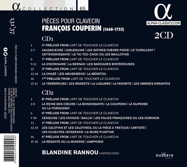 Pièces pour Clavecin 1