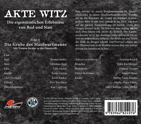 Akte Witz 04: Die Grube Des Maulwurfmanns 1