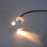 Synergy 21 Led - Bodeneinbaustrahler ARGOS rund Segment-2 IP67 ww - schwarz