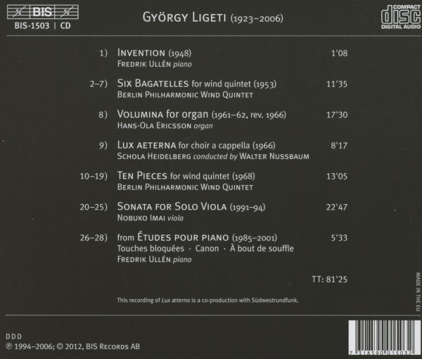 1948-2001: a ligeti odyssey 1