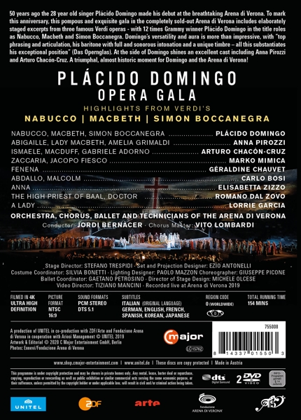 Domingo/ Bernàcer/ Orchestra Of Arena Di Verona 1