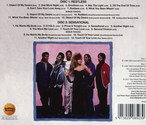 Restless/ Sensational (Expanded+ Remastered Edit.) 2