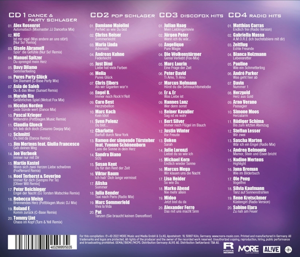 Schlagerdisco 2022-die Hits aus den Discotheken 1