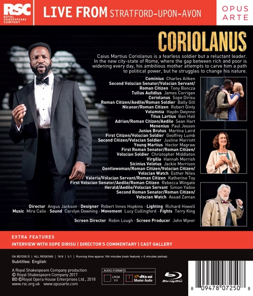 Jesson/ Corrigan/ Dirisu/ Royal Shakespeare Company/ 1