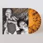 Hiss Golden Messenger - JUMP FOR JOY -Orange & Black Swirl Vinyl-