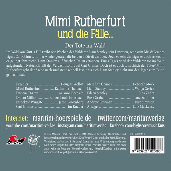 Mimi Rutherfurt 61: Der Tote Im Wald 1