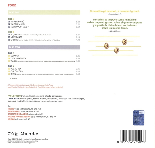 Food (2LP/ Gatefold/ Black Vinyl) 1