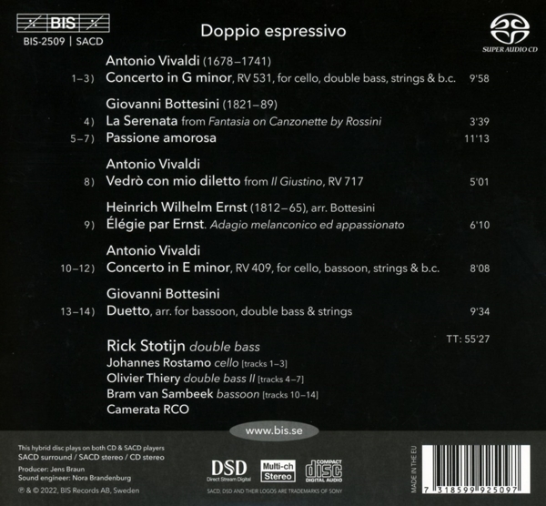 Stotijn/ Rostamo/ Thiery/ Sambeek/ Camerata RCO 1