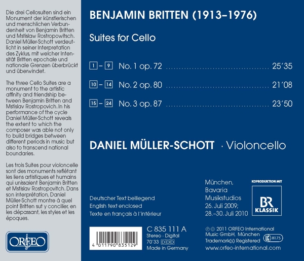 Cello Suiten 1