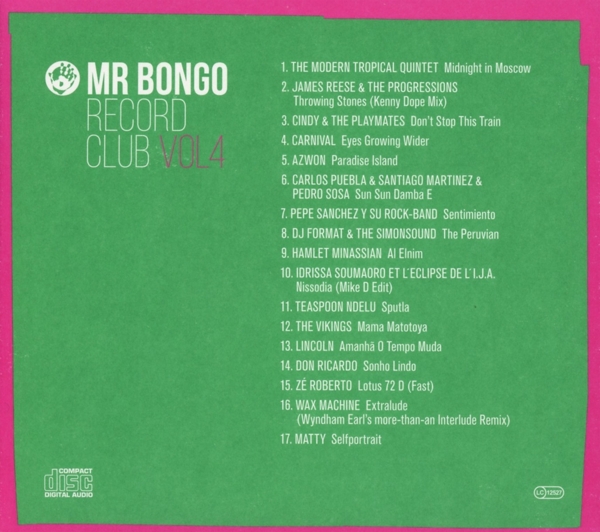 MR Bongo Record Club Volume Four 1