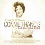 Connie Francis - A little bit of country