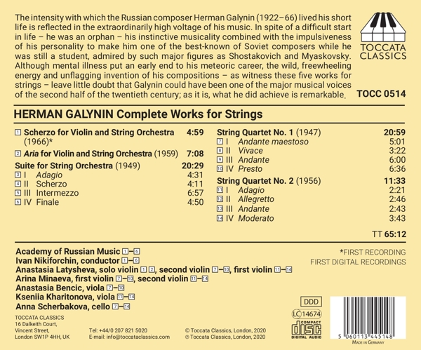 Complete Works for Strings 1
