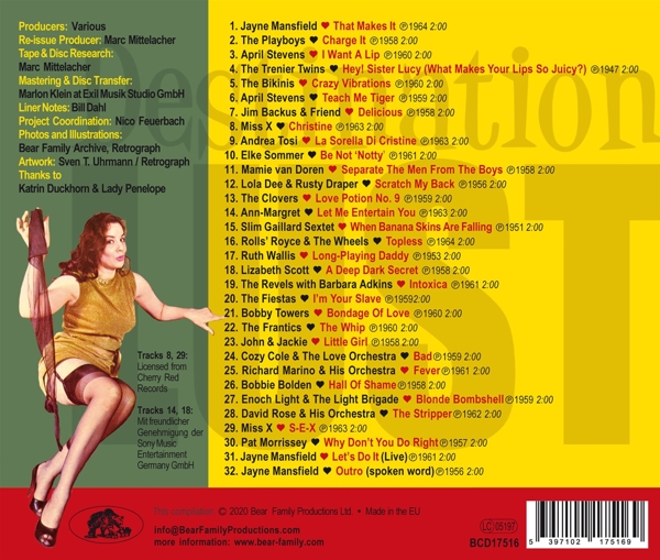 Destination Lust-Songs of Love, Sex And Violence 1