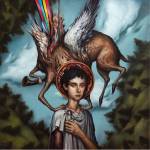 Circa Survive - Blue Sky Noise (Clear Blue W/Blue/Yellow/Red Splat