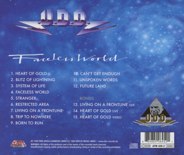 Faceless World (Re-Release + Bonus) 1