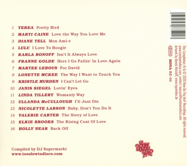 The Ladies Of Too Slow To Disco Vol.2 1