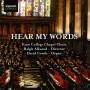 Allwood / Eton College Chapel Choir / Goode - Hear My Words