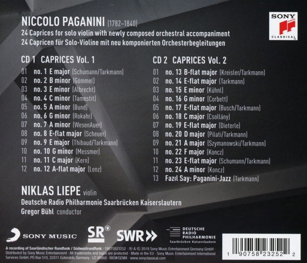The New Paganini Project 1
