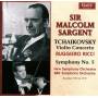 TCHAIKOVSKY P. I. - Sir Malcolm Sargent Dirigiert Tschaikowsky