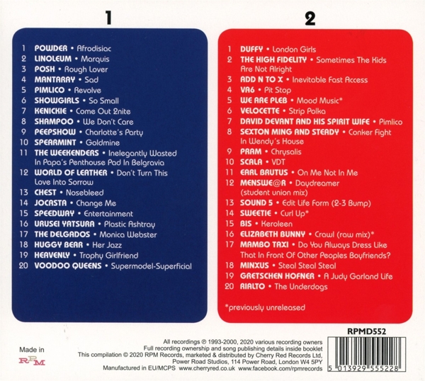 Super Sonics-40 Junkshop Britpop Greats (2CD) 1